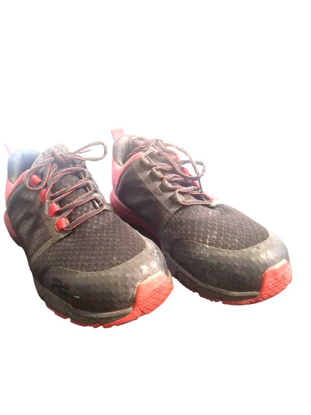 Timberland Pro Flex Composite Toe Work Shoes Black & Red*SH15